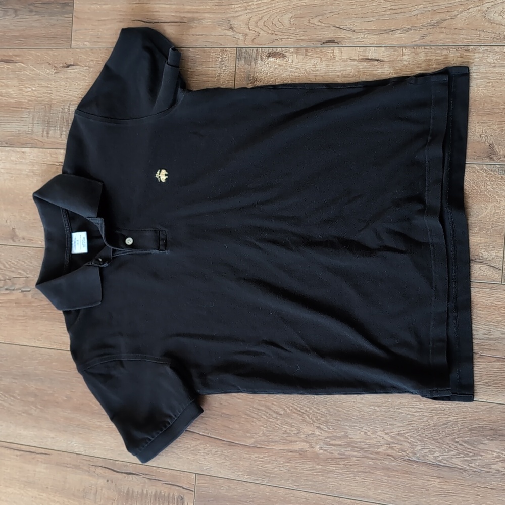 Brooks Brothers Black Slim Fit Polo - M